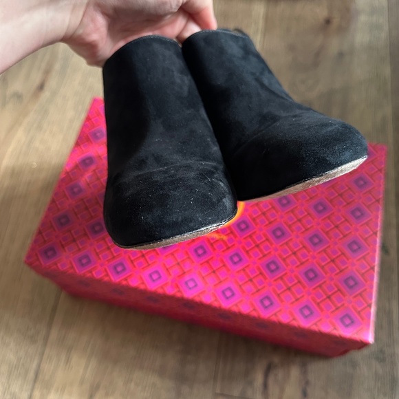 Tory Burch Marisa Open Back Wedge Bootie - Picture 6 of 10